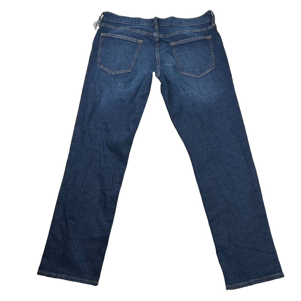 Old Navy Jeans Mens 36x32 Lim Dark Wash Denim Classic Flex Stretch - Picture 2 of 10